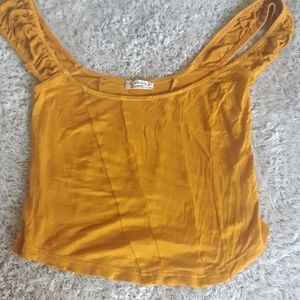 Free People Mustard Tank